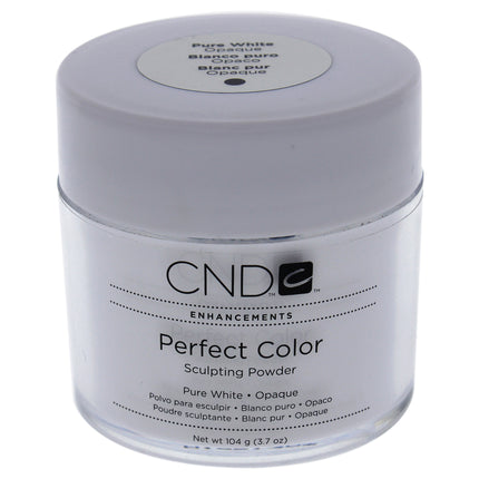 CND Perfect Color Sculpting Powder in Pure White Opaque for Women - 3.7 oz Powder