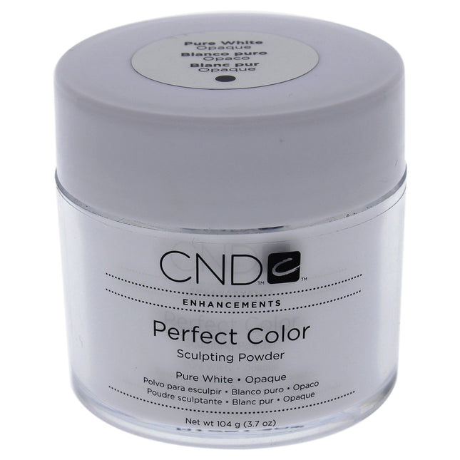 CND Perfect Color Sculpting Powder in Pure White Opaque for Women - 3.7 oz Powder