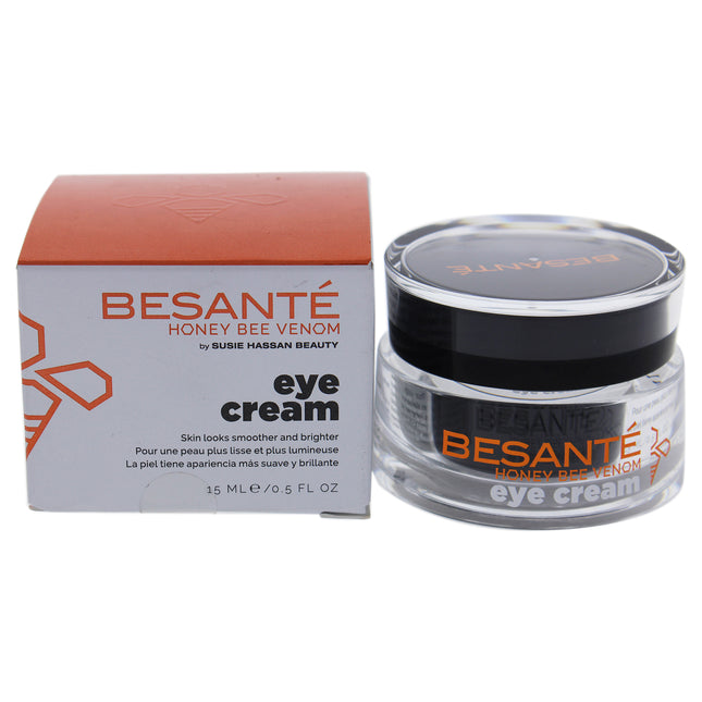 Besante Eye Cream by Susie Hassan for Women - Best 0.5 oz Eye Cream for Brighter Eyes