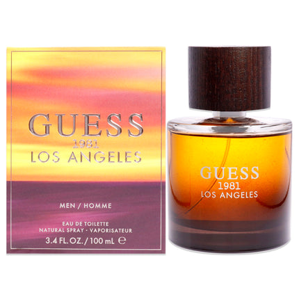 Guess 1981 Los Angeles by Guess for Men - 3.4 oz EDT Spray - Buy Online Now