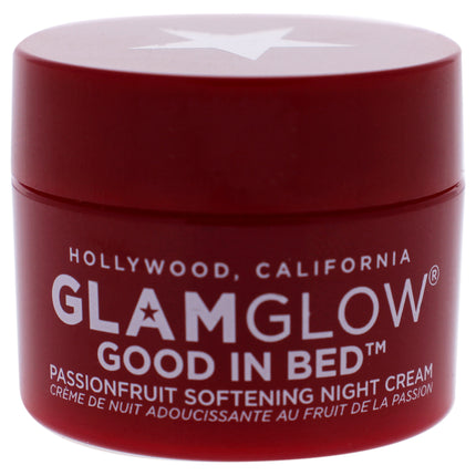 Glamglow Good in Bed Passionfruit Softening Night Cream for Women - 0.17 oz Cream