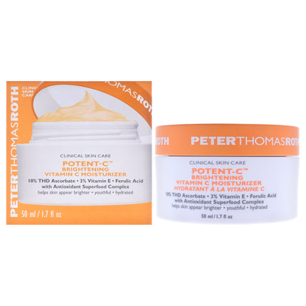 Peter Thomas Roth Potent-C Brightening Vitamin C Moisturizer for Unisex - 1.7 oz