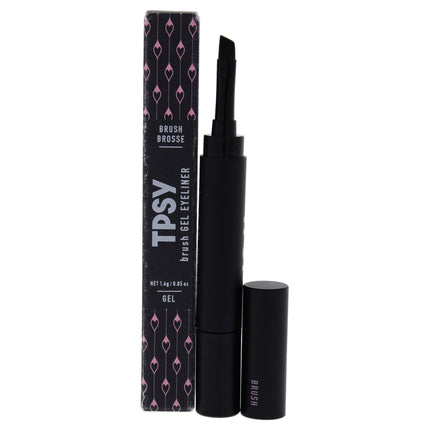 TPSY Brush Gel Eyeliner - 005 Bike Grease for Women - 0.05 oz Eyeliner