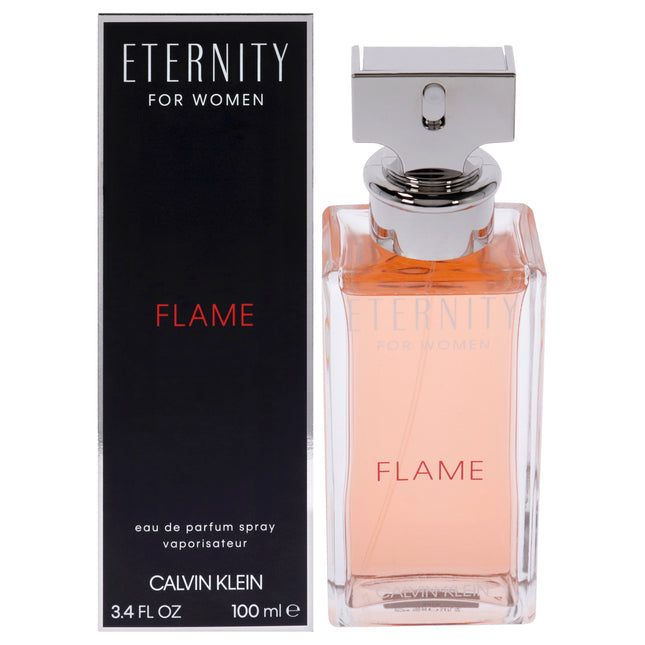 Calvin Klein Eternity Flame for Women 3.4 oz EDP Spray - Spice up Your Signature Scent