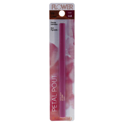 Flower Beauty Petal Pout Lip Liner in Violet - Long-lasting Lip Liner for Women