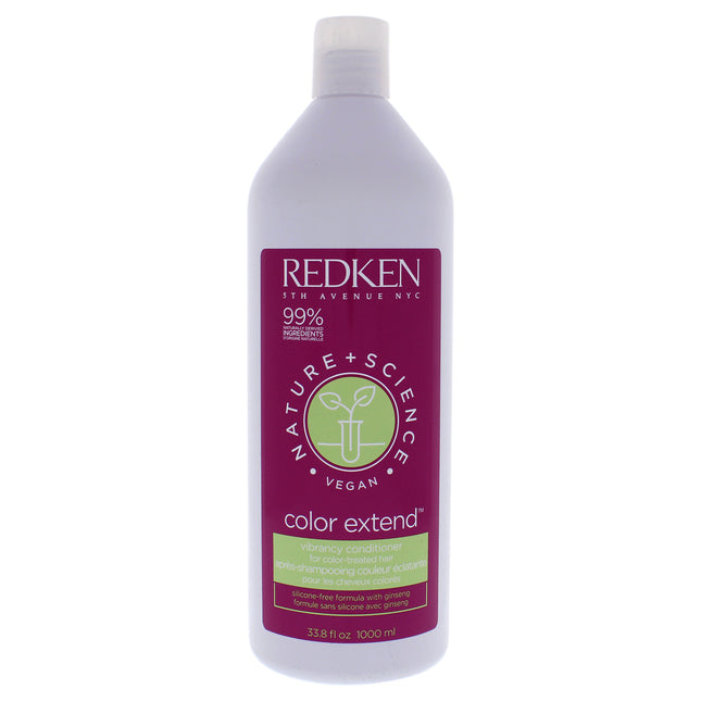 Redken Nature Plus Science Color Extend Conditioner - 33.8 oz Conditioner for Unisex