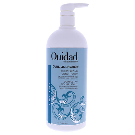 Ouidad Curl Quencher Moisturizing Conditioner for Unisex - 33.8 oz - Hydrating Hair Conditioner