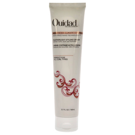 Ouidad Advanced Climate Control Featherlight Styling Cream - 5.7 oz Cream for Unisex