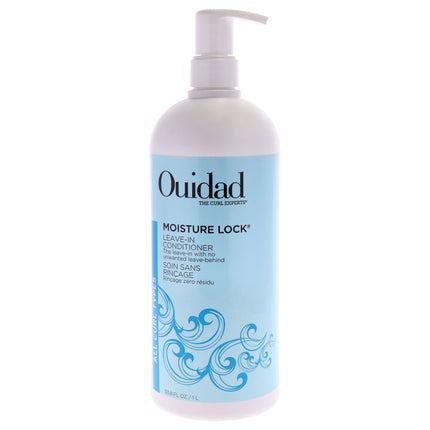 Ouidad Moisture Lock Leave-In Conditioner for Unisex - 33.8 oz - Hydrating Hair Care Solution