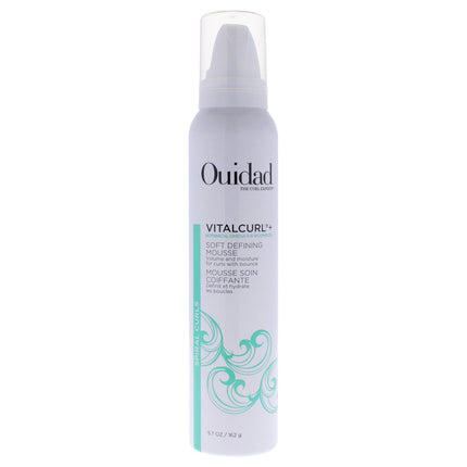 Ouidad VitalCurl Plus Soft Defining Mousse - Lightweight, Smooth Curls for Unisex