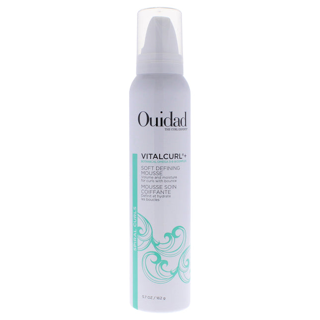 Ouidad VitalCurl Plus Soft Defining Mousse - Lightweight, Smooth Curls for Unisex