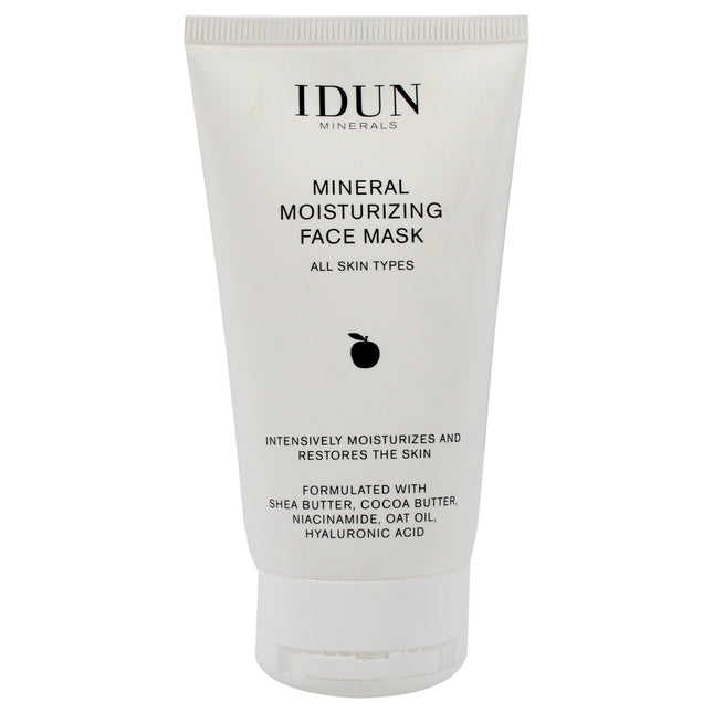 Idun Minerals Moisturizing Face Mask for Women - Hydrating Facial Treatment, 2.53 oz Mask
