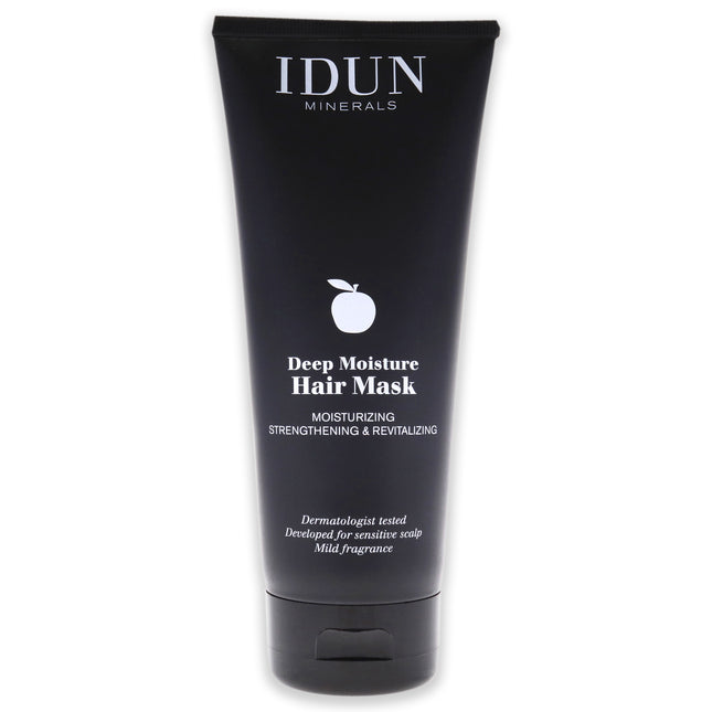 Idun Minerals Deep Moisture Hair Mask - 6.76 oz Masque for Unisex