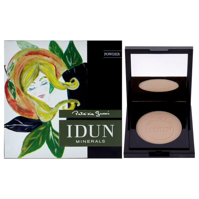 Idun Minerals Mattifying Mineral Powder - 521 Tuva for Women, 0.12 oz Powder