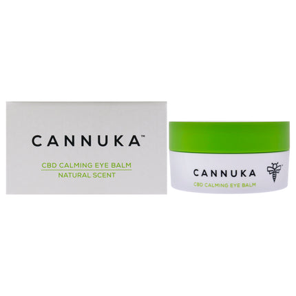 Cannuka CBD Calming Eye Balm for Unisex - Soothe and Refresh Tired Eyes