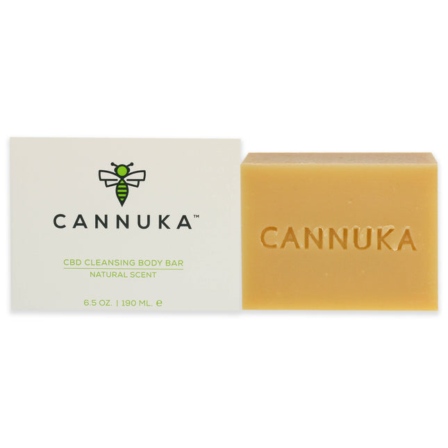 Cannuka CBD Cleansing Body Bar: A Luxurious Soap for Unisex - 6.5 oz