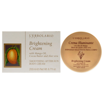 LErbolario Brightening Body Cream for Women - 6.7 oz Body Cream