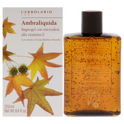 LErbolario Bath Gel with Vitamin E Micro-Spheres 8.4 oz - Shower Gel for Unisex
