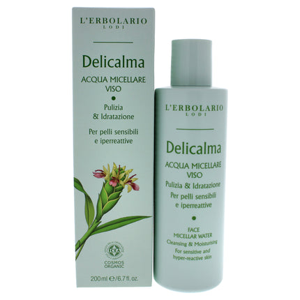 LErbolario Delicalma Face Micellar Water - 6.7 oz Cleanser for Unisex