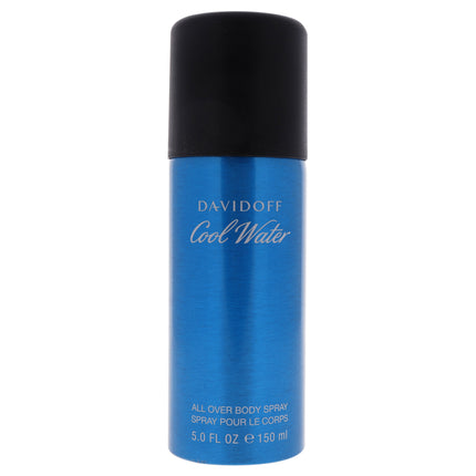 Davidoff Cool Water All Over Body Spray for Men - Refreshing 5 oz Body Spray