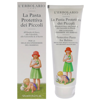 LErbolario Protective Paste For Babies - 4.2 oz Paste for Kids
