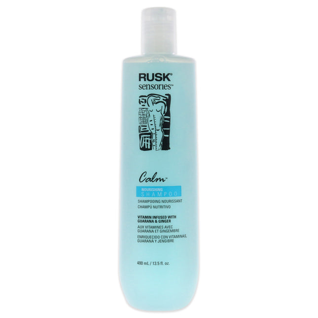 Rusk Sensories Calm Guarana and Ginger Nourishing Shampoo - 13.5 oz for Unisex