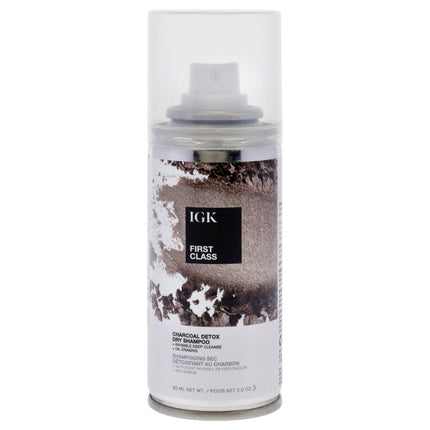 First Class Charcoal Detox Dry Shampoo by IGK for Unisex - 2 oz Dry Shampoo