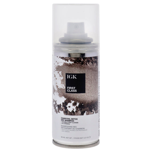 First Class Charcoal Detox Dry Shampoo by IGK for Unisex - 2 oz Dry Shampoo