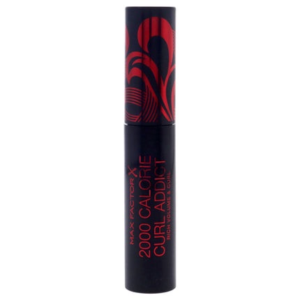 Max Factor 2000 Calorie Curl Addict Mascara for Women - Black, 0.37 oz