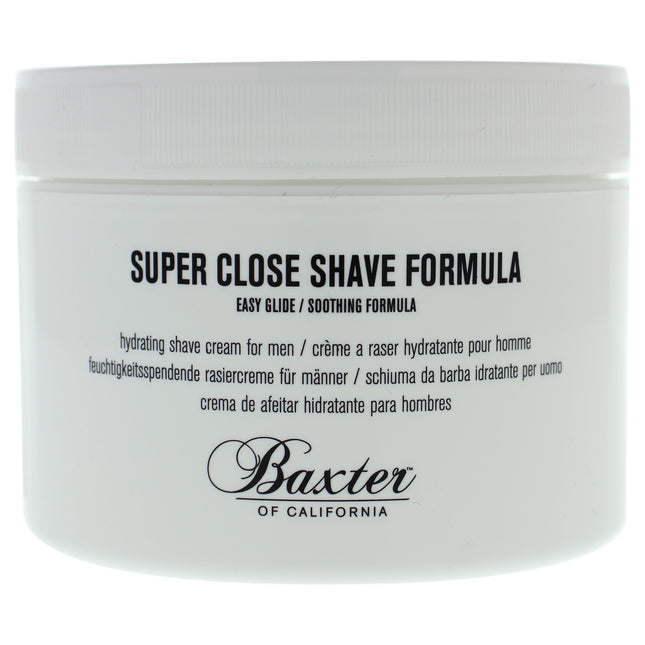 Baxter Of California Super Close Shave Formula for Men - 8 oz Shave Cream
