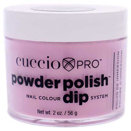 Cuccio Colour Pro Powder Polish Nail Colour Dip System in Pink - 1.6 oz Nail Powder for Women