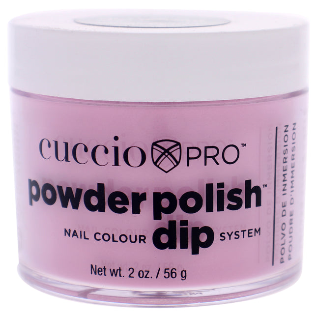 Cuccio Colour Pro Powder Polish Nail Colour Dip System in Pink - 1.6 oz Nail Powder for Women