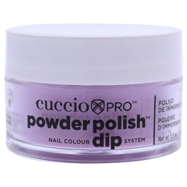 Cuccio Colour Pro Powder Polish Nail Colour Dip System in Fox Grape Purple - 0.5 oz Nail Powder for Women