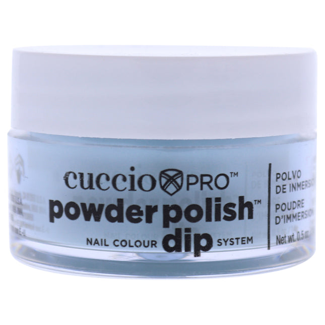 Cuccio Colour Pro Powder Polish Nail Colour Dip System in Denim Blue - 0.5 oz Nail Powder for Women