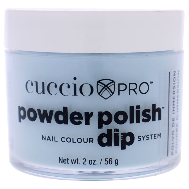Cuccio Colour Pro Powder Polish Nail Colour Dip System in Denim Blue - 1.6 oz Nail Powder for Women
