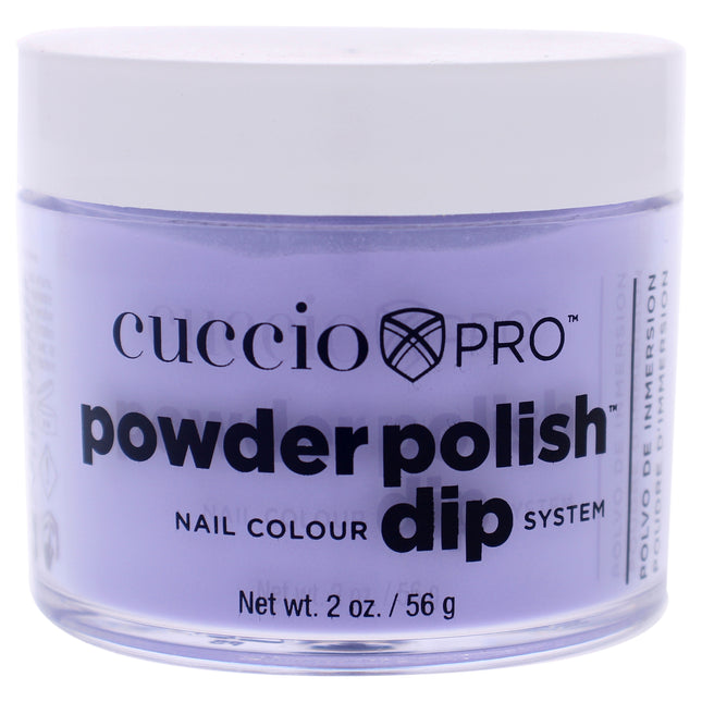 Cuccio Colour Pro Powder Polish Nail Colour Dip System in Grape Crush Deep Purple - 1.6 oz Nail Powder for Women
