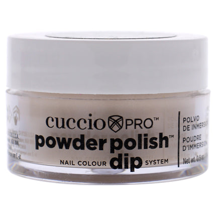 Cuccio Colour Pro Powder Polish Nail Colour Dip System - Iridescent Cream for Women - 0.5 oz Nail Powder - Long-Lasting and Vibrant Nail Color