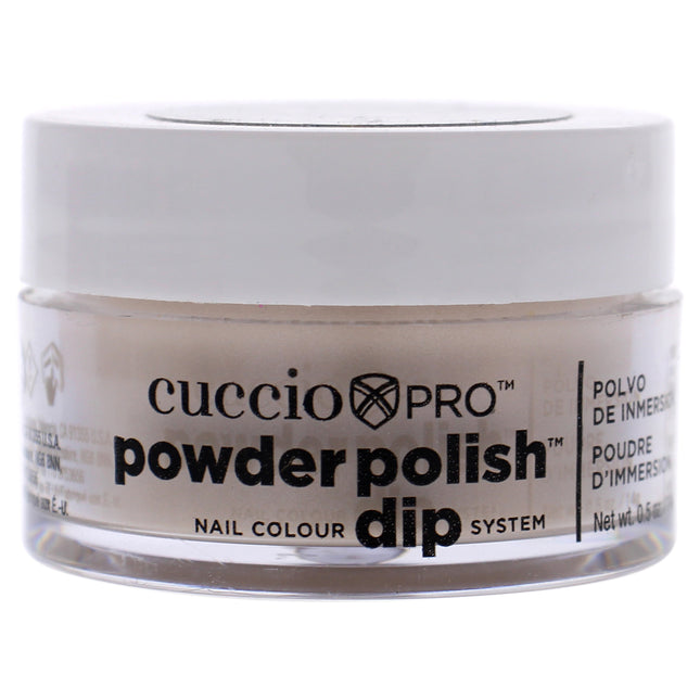 Cuccio Colour Pro Powder Polish Nail Colour Dip System - Iridescent Cream for Women - 0.5 oz Nail Powder - Long-Lasting and Vibrant Nail Color
