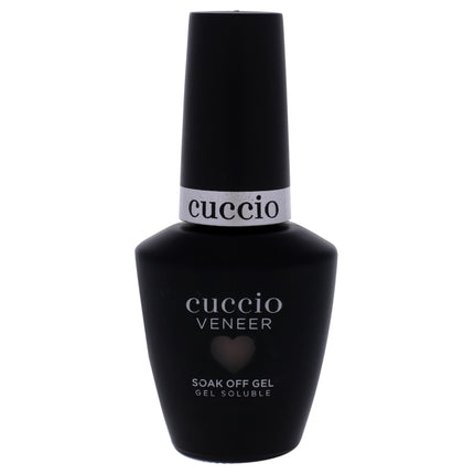 Cuccio Colour Veneer Soak Off Gel in True North - Professional-Grade Nail Polish for Women - 0.44 oz