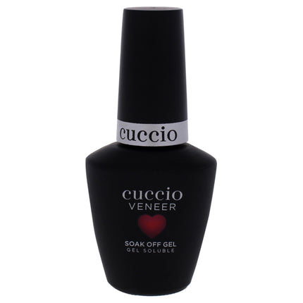 Cuccio Colour Veneer Soak Off Gel - Hot Thang for Women - 0.44 oz Nail Polish - Long Lasting Manicure Option