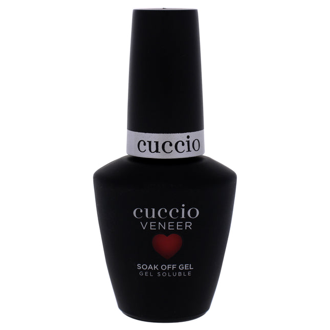 Cuccio Colour Veneer Soak Off Gel in Paradise Found: Vibrant 0.44 oz Nail Polish for Women