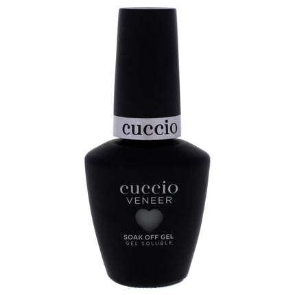 Cuccio Colour Veneer Soak Off Gel - Why Hello Nail Polish for Women - 0.44 oz