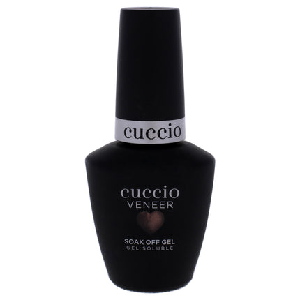Cuccio Colour Veener Soak Off Gel - Rose Gold Slippers for Women - 0.44 oz Nail Polish