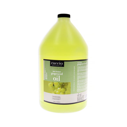 Cuccio Naturale Luxury Spa Anti-Oxidant Oil - Grapeseed for Unisex - 1 Gallon Oil: Nourishing and Rejuvenating Skin Treatment