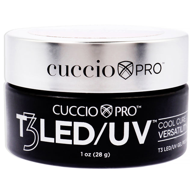 Cuccio Pro T3 Cool Cure Versatility Gel in Rubi Red - 1 oz Nail Gel for Women