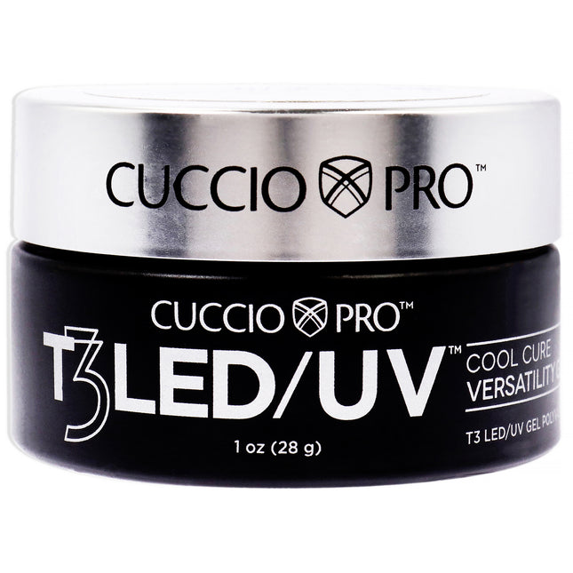 Cuccio Pro T3 Cool Cure Versatility Gel Platinum for Women 1 oz Nail Gel
