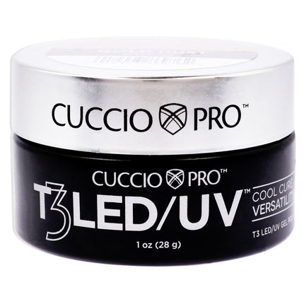 Cuccio Pro T3 Cool Cure Versatility Gel - Gold Dust for Women - 1 oz Nail Gel