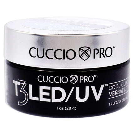 Cuccio Pro T3 Cool Cure Versatility Gel - Blue Winter for Women - 1 oz Nail Gel