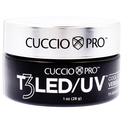 Cuccio Pro T3 Cool Cure Versatility Gel - Smurf Glitter for Women - 1 oz Nail Gel