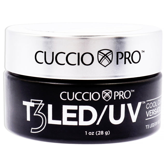 Cuccio Pro T3 Cool Cure Versatility Gel - Smurf Glitter for Women - 1 oz Nail Gel